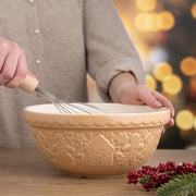 Mason Cash Gingerbread Mixing Bowl, Beige – styled kitchen view
