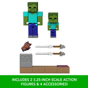Minecraft - Redstone Charged Figure & Mechanism Set (Single Random Pick) | 3.25 in / 8.3 cm - Product detail or play view 2