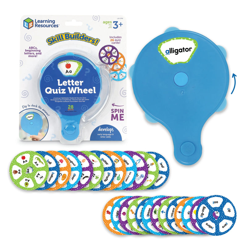 Learning Resources - SB LETTER QUIZ WHEEL