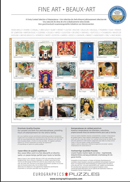 Eurographics - The Family - Expanding Upon The Work By Gustav Klimt (1000 Pc Puzzle)