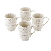 BOWRING - Celebration Set of 4 Mugs