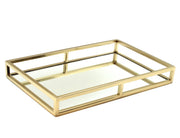 BOWRING - Aspen 16" x 10" Tray, Matte Gold