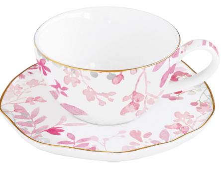 Easy Life - Paradise 120ml Espresso Cup & Saucer