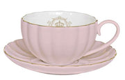 Easy Life - Royale Pink Cup & Saucer 200ml (6.8oz)