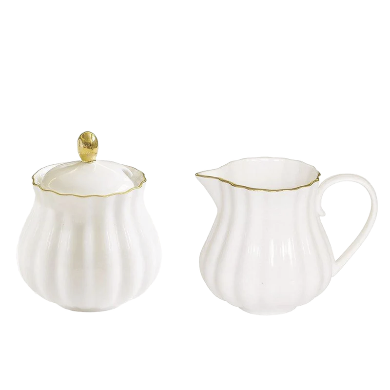 Easy Life - Royale White Creamer & Sugar Set