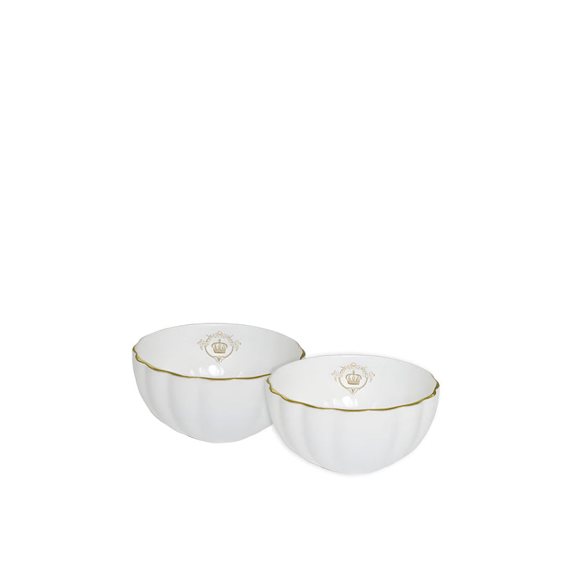 Easy Life - Royale White Set of 2 Bowls 12cm