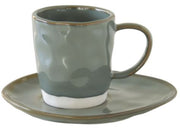 Easy Life - Interiors 120ml Espresso Cup & saucer, Celadon