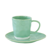 Easy Life - Interiors 250ml Cup & saucer, Aqua