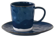 Easy Life - Interiors 250ml Cup & saucer, Blue