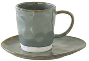 Easy Life - Interiors 250ml Cup & saucer, Celadon