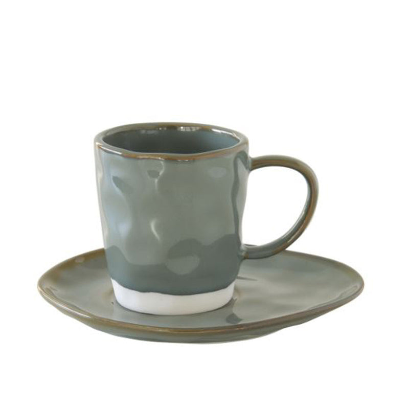 Easy Life - Interiors 250ml Cup & saucer, Celadon