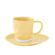 Easy Life - Interiors 250ml Cup & saucer, Yellow