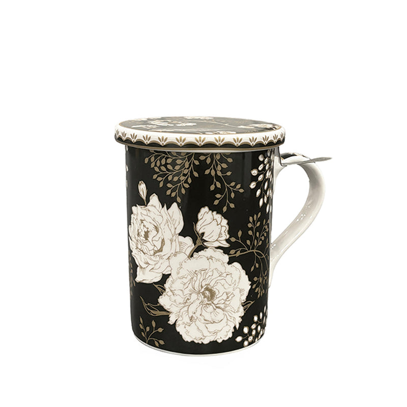 Easy Life - Art & Deco 350ml Mug with Lid & Metal Infuser