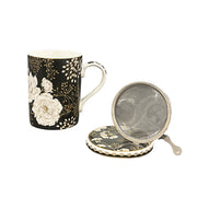 Easy Life - Art & Deco 350ml Mug with Lid & Metal Infuser