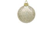 BOWRING - 8cm Iced Champagne Ornament