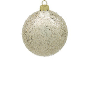 BOWRING - 12cm Iced Champagne Ornament