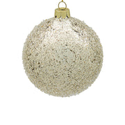 BOWRING - 15cm Iced Champagne Ornament