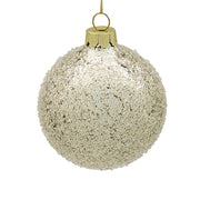 BOWRING - 15cm Iced Champagne Ornament
