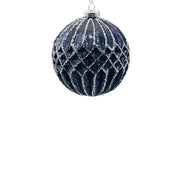 BOWRING - 10cm Blue Ornament