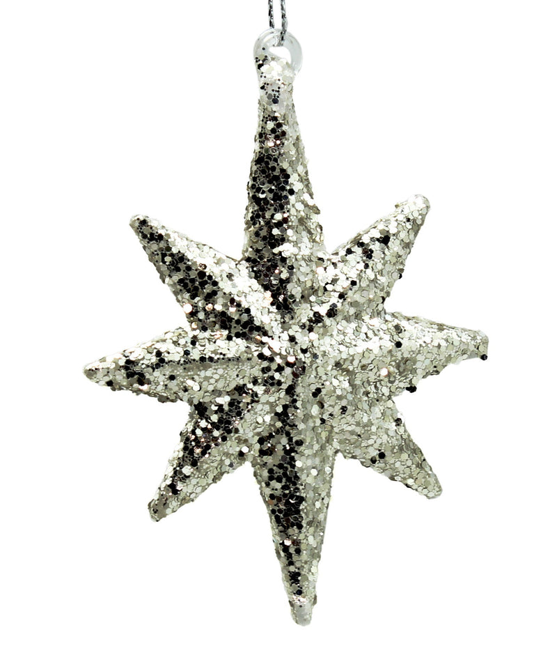 BOWRING - Star Champagne Glitter Ornament