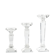 BOWRING - Zahava Set of 3 Pillar Holders