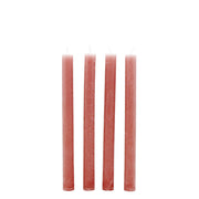 BOWRING - Rustic Blush Dinner Candle Set of 4