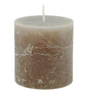 BOWRING - Rustic Stone 3 x 3" Pillar Candle