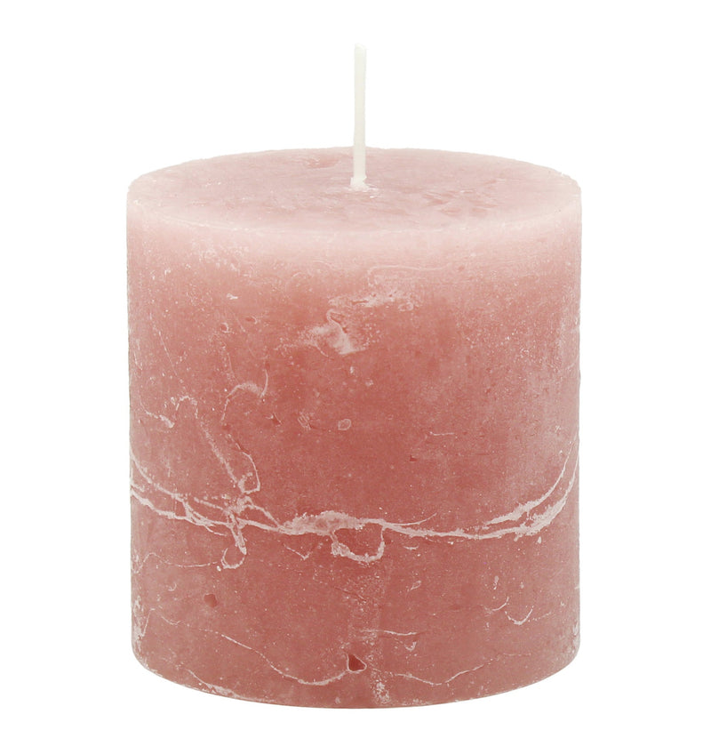 BOWRING - Rustic Blush 3 x 3" Pillar Candle