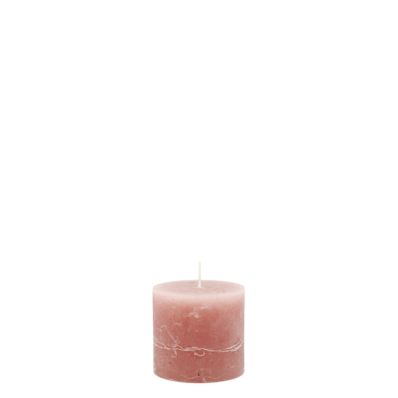 BOWRING - Rustic Blush 3 x 3" Pillar Candle