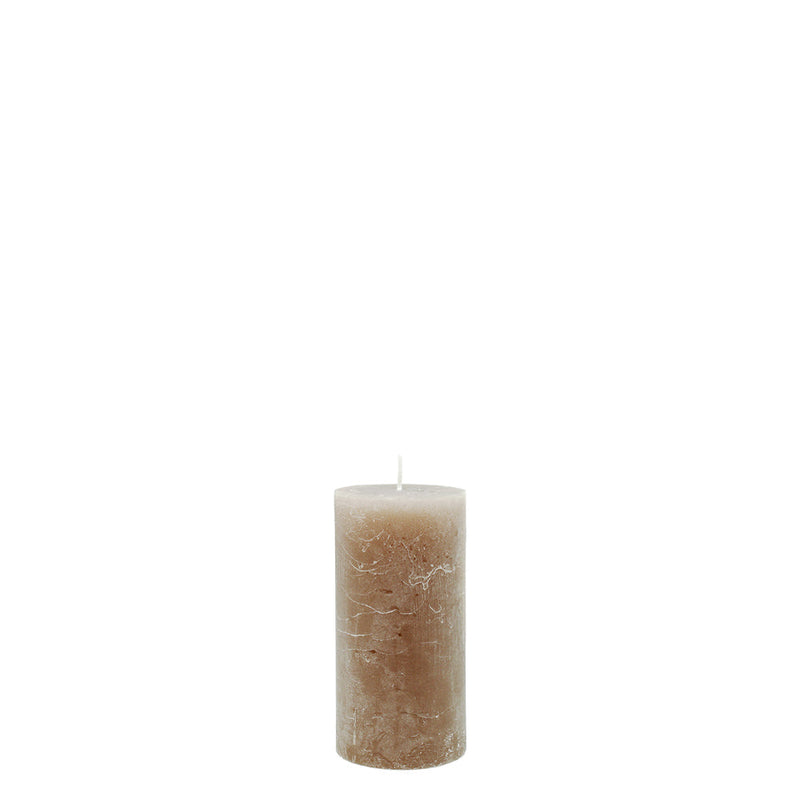 BOWRING - Rustic Stone 3 x 6" Pillar Candle