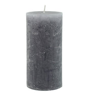 BOWRING - Rustic Pewter 3 x 6" Pillar Candle