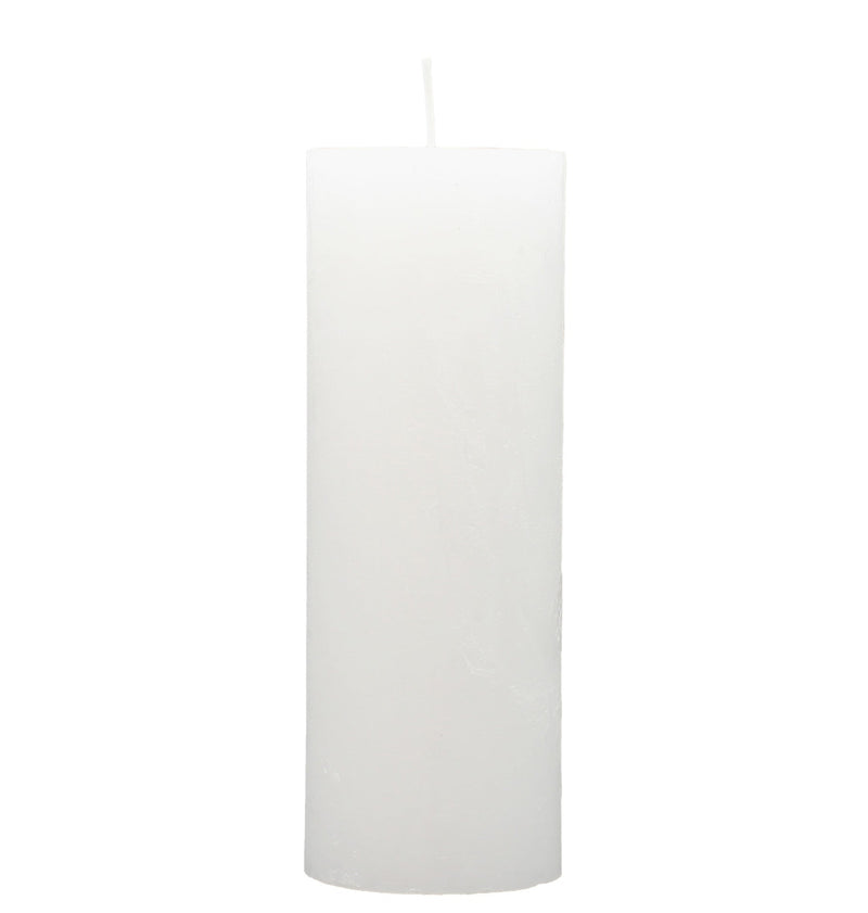 BOWRING - Rustic Blanco 3 x 8" Pillar Candle