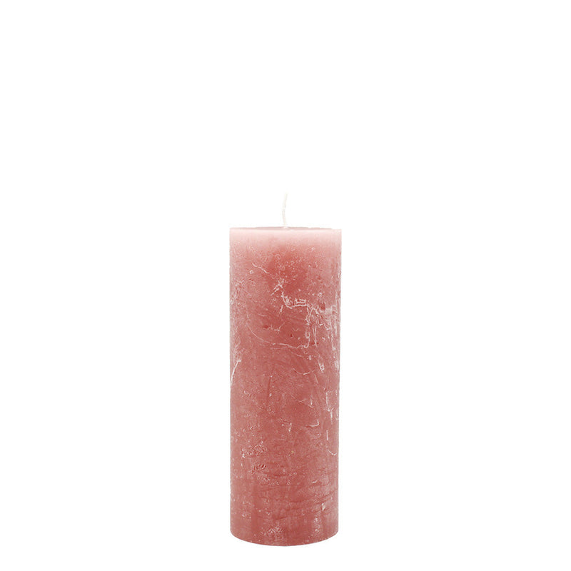BOWRING - Rustic Blush 3 x 8" Pillar Candle