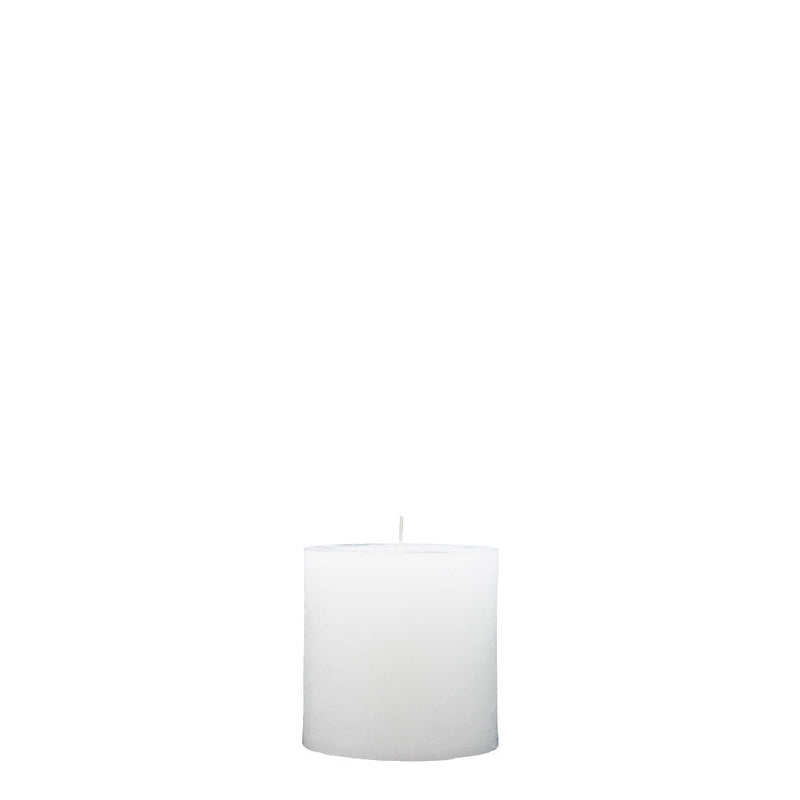 BOWRING - Rustic Blanco 4 x 4" Pillar Candle