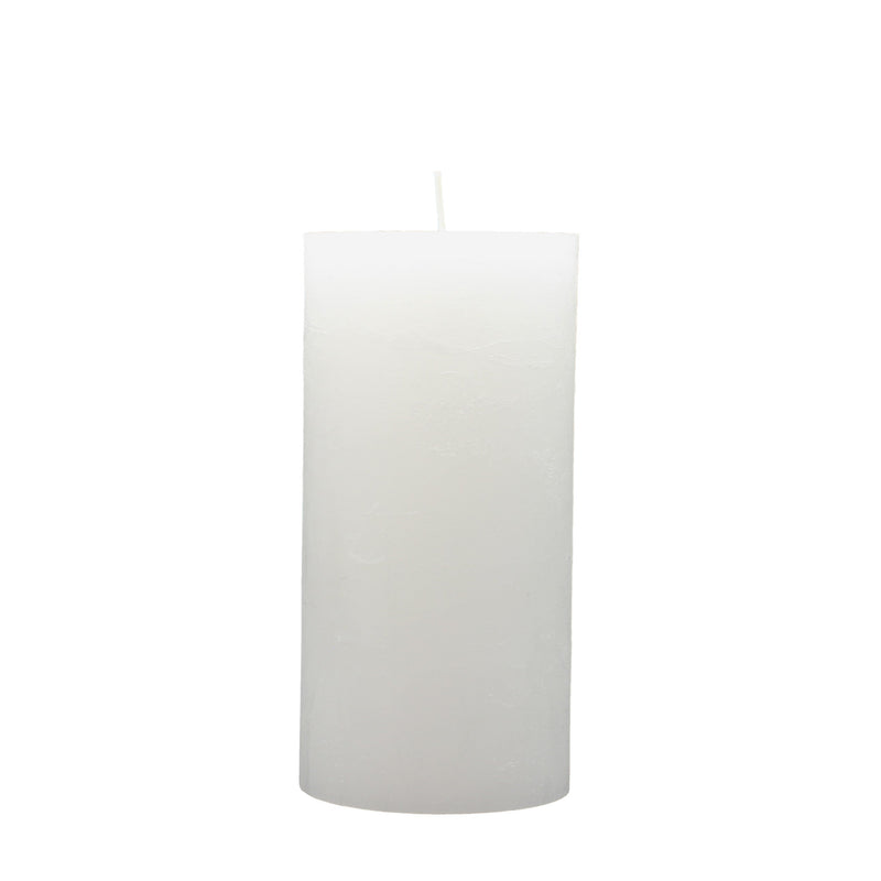 BOWRING - Rustic Blanco 4 x 8" Pillar Candle