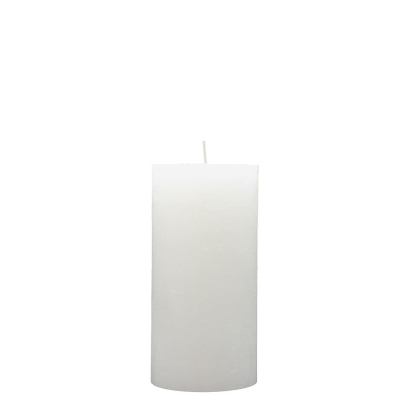 BOWRING - Rustic Blanco 4 x 8" Pillar Candle