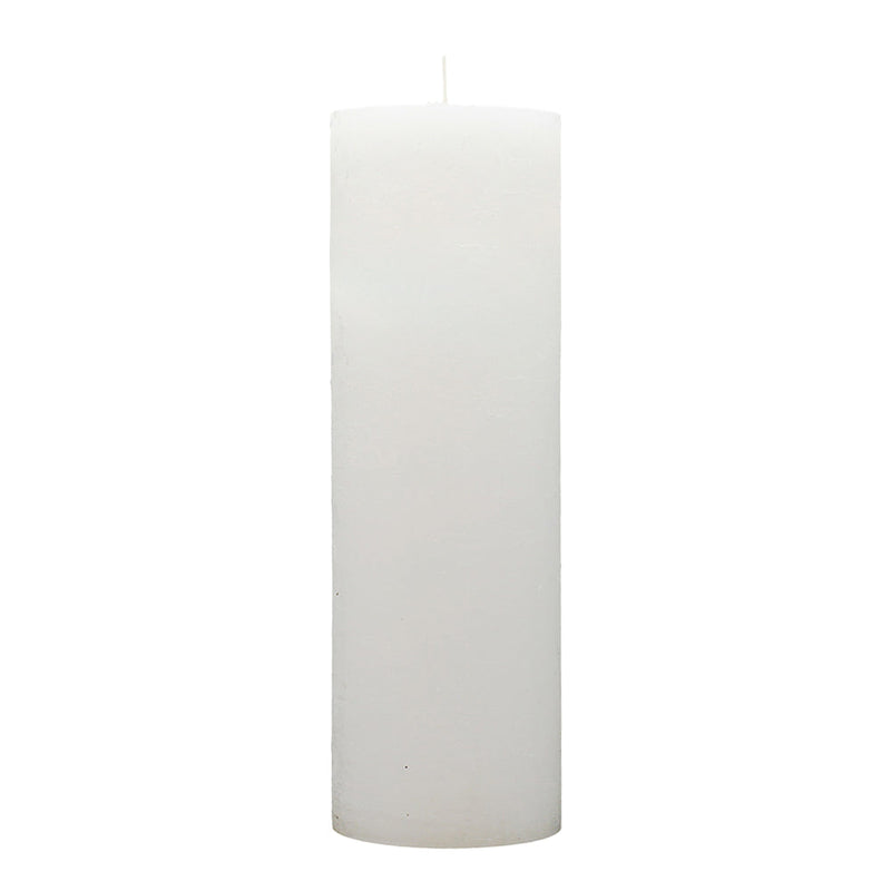 BOWRING - Rustic Blanco 4 x 12" Pillar Candle