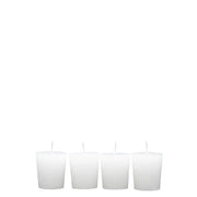 BOWRING - Votive Candles Set of 4 Blanco