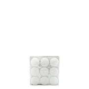 BOWRING - Tealight Candles Set of 9 Blanco