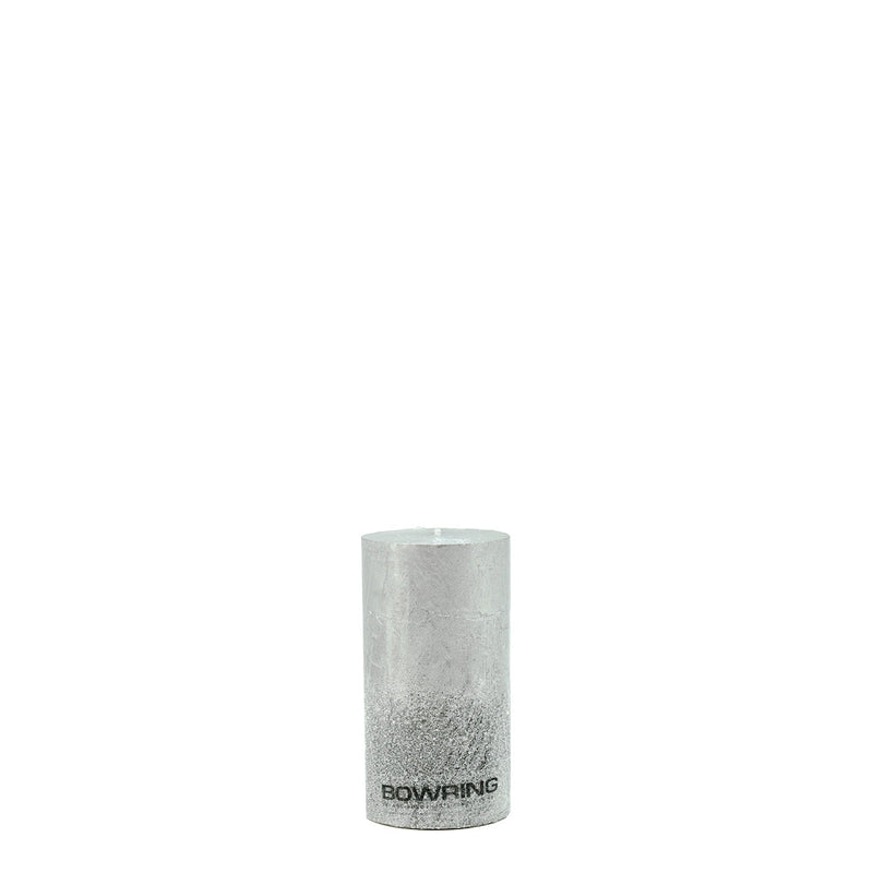BOWRING - Glamour Sil 2.75 x 5" Pillar Candle
