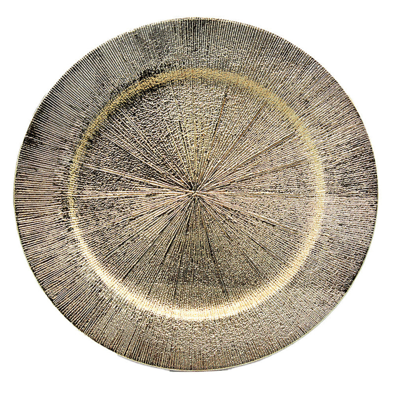BOWRING - Equinox 33cm Charger Gold