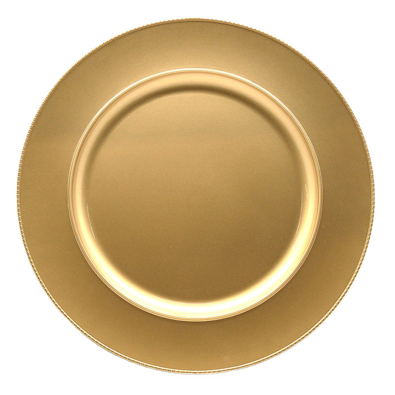 BOWRING - Chloe 33cm Charger Gold