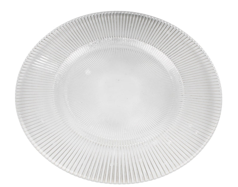 BOWRING - Radiance 21cm Clear Glass Plate
