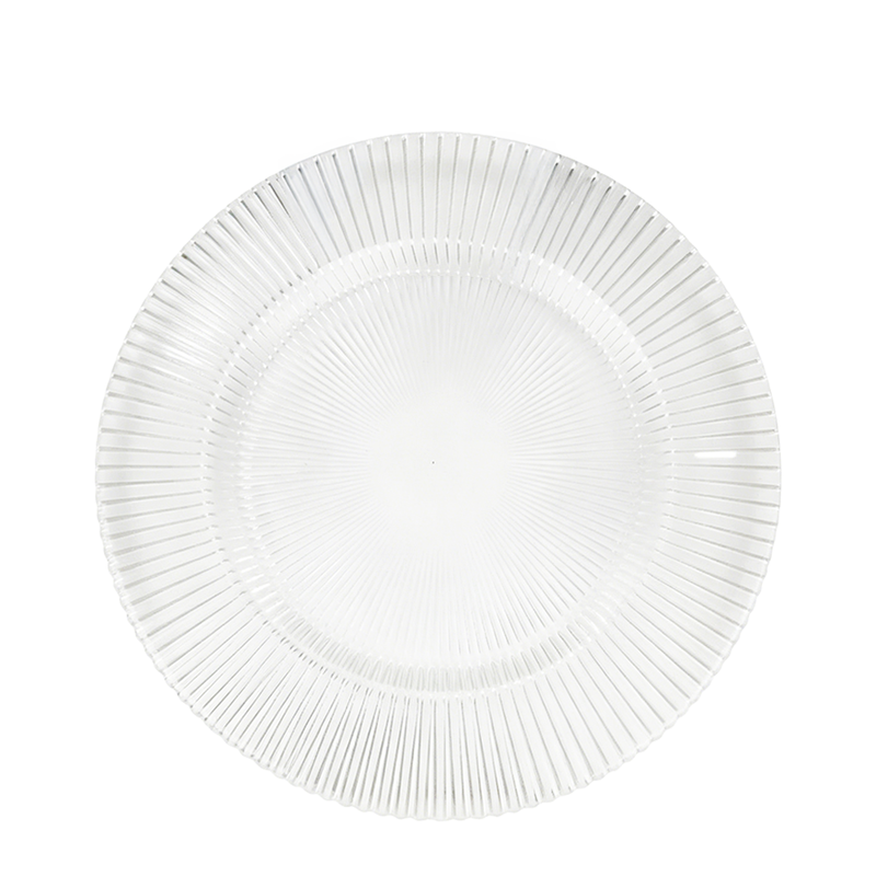 BOWRING - Radiance 28cm Clear Glass Plate