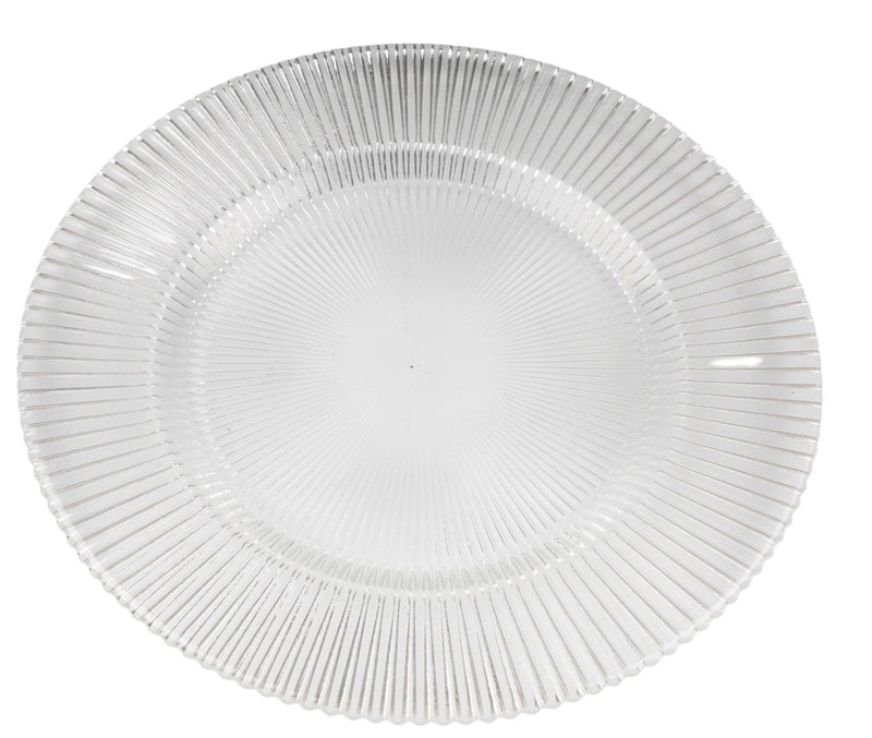 BOWRING - Radiance 28cm Clear Glass Plate