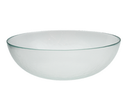 BOWRING - Glacier 28cm Clear Glass Shallow Bowl