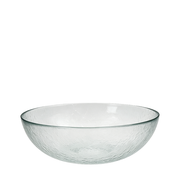 BOWRING - Glacier 28cm Clear Glass Shallow Bowl