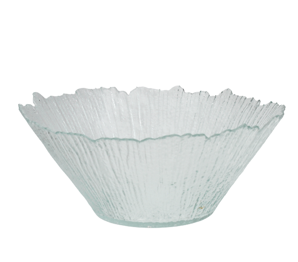 BOWRING - Jackie 25cm Clear Glass Bowl