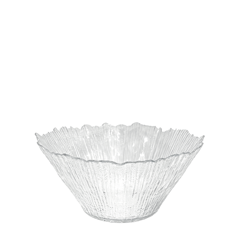 BOWRING - Jackie 25cm Clear Glass Bowl