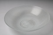 BOWRING - Calista 26cm Shallow Glass Serving Bowl